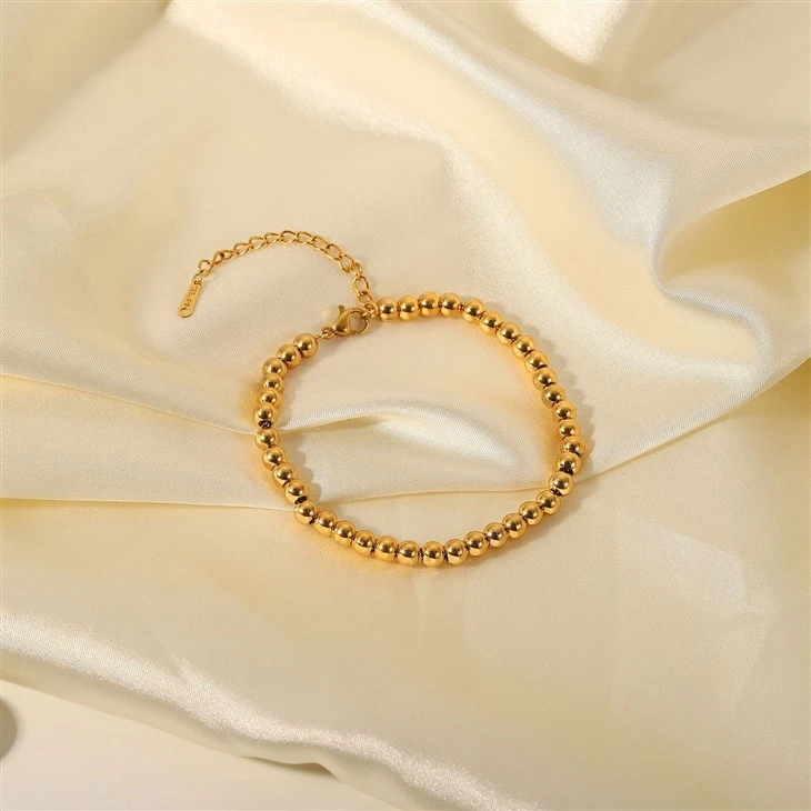 Gold Stainless Steel Bead Chain