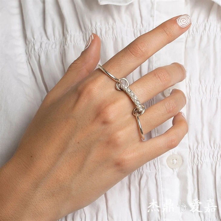 Multi Layer Pearl Band Rings suppliers
